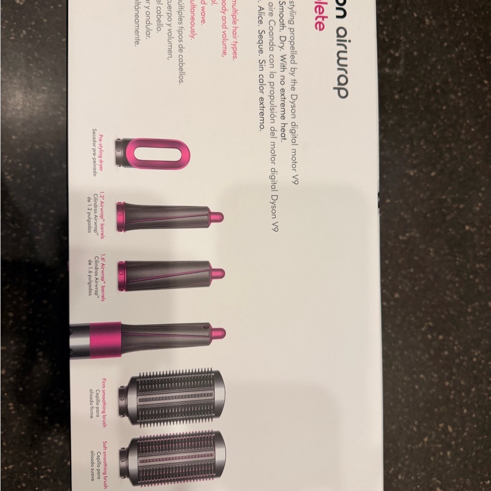 Dyson Airwrap Styler - Fuchsia and Gray - Picture 4 of 8